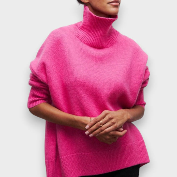 Charlie I Pusero korkealla kauluksella