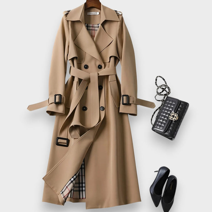 Junat | Tyylikäs Elegantti Trench Coat