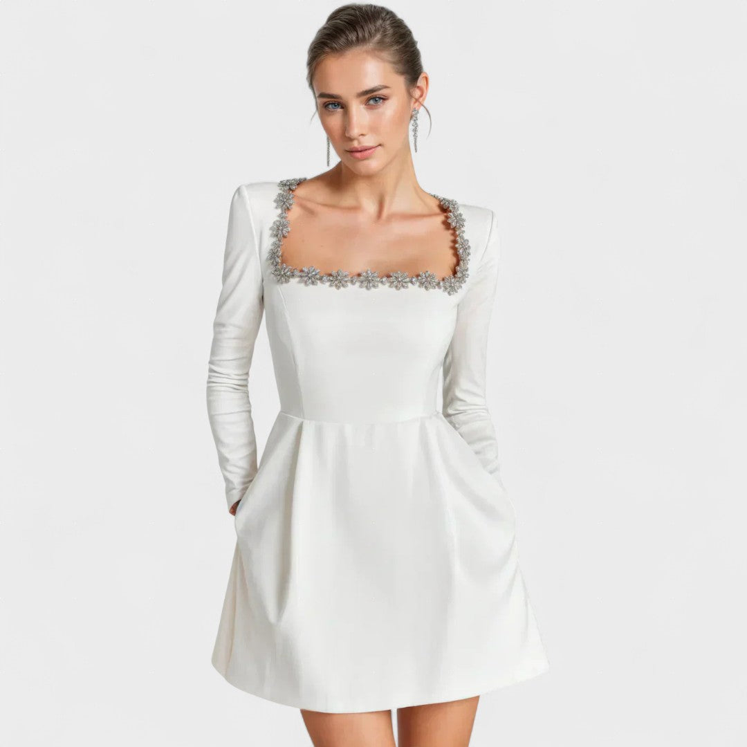 Elea | Satiini Mini Mekko