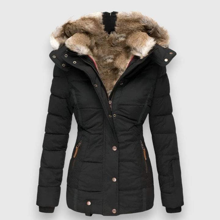 Margot I Puffertakki Huoodilla ja Slim Fit