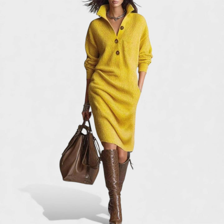 Nancy | Tyylikäs Talvitakki Napilla