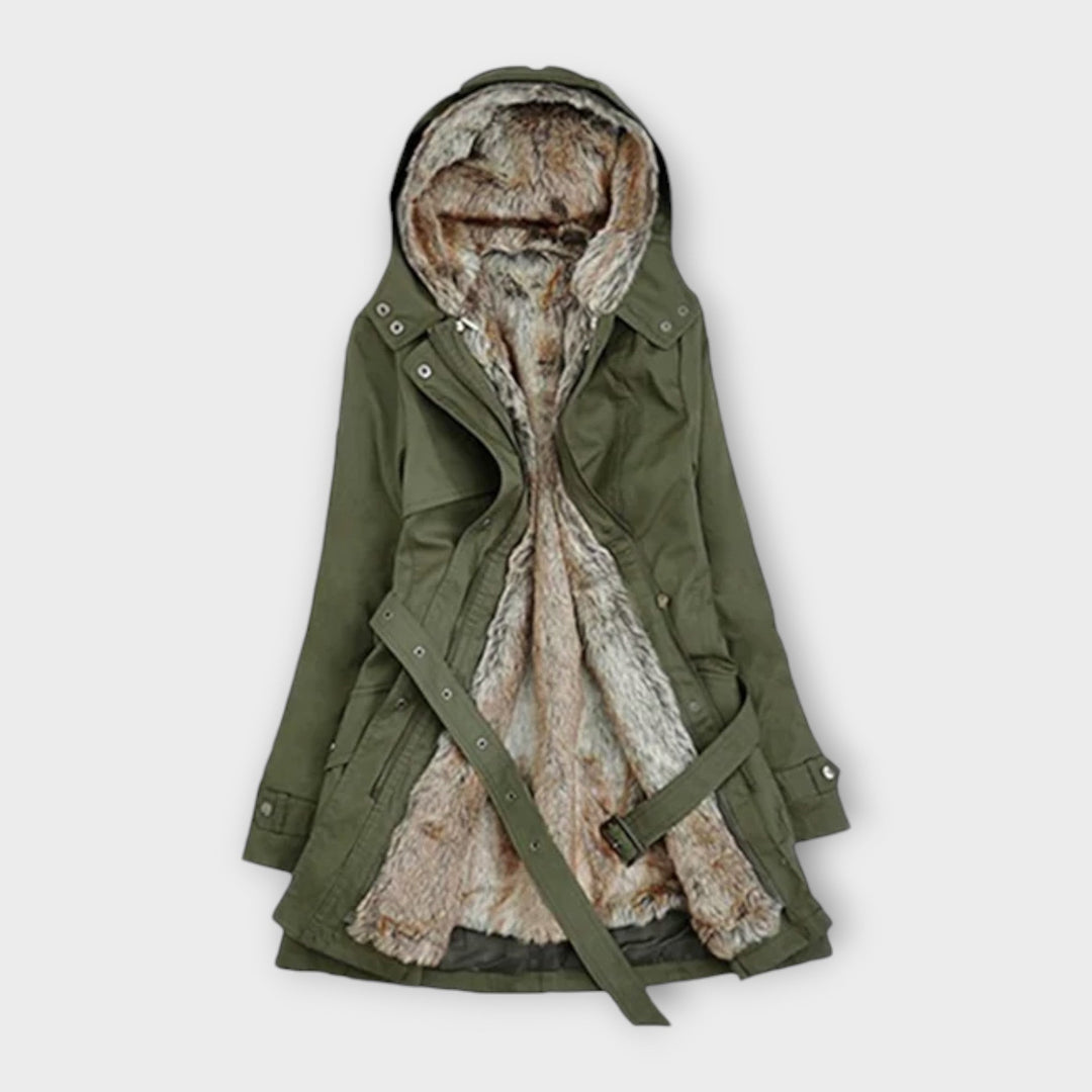 Mikash - Mukava Tekoturkki Takki