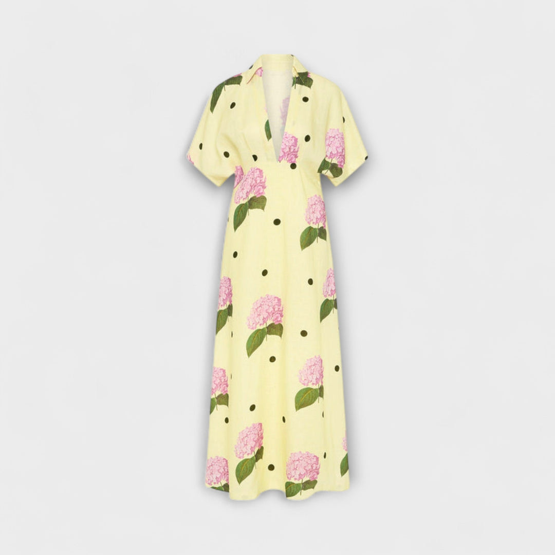 Kayla - Pitkä, Virkattu Mekko