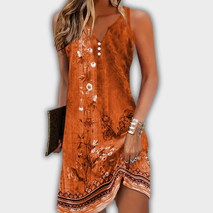 Dila - Olkaimeton Naisten Mukava Mini Mekko