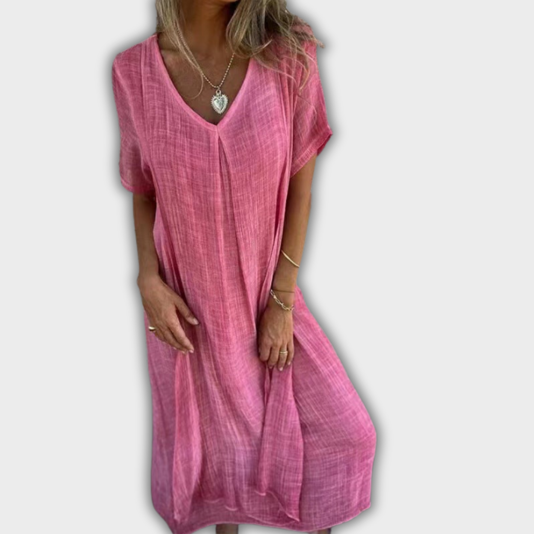 Naia | V-kaula-aukko Mekko