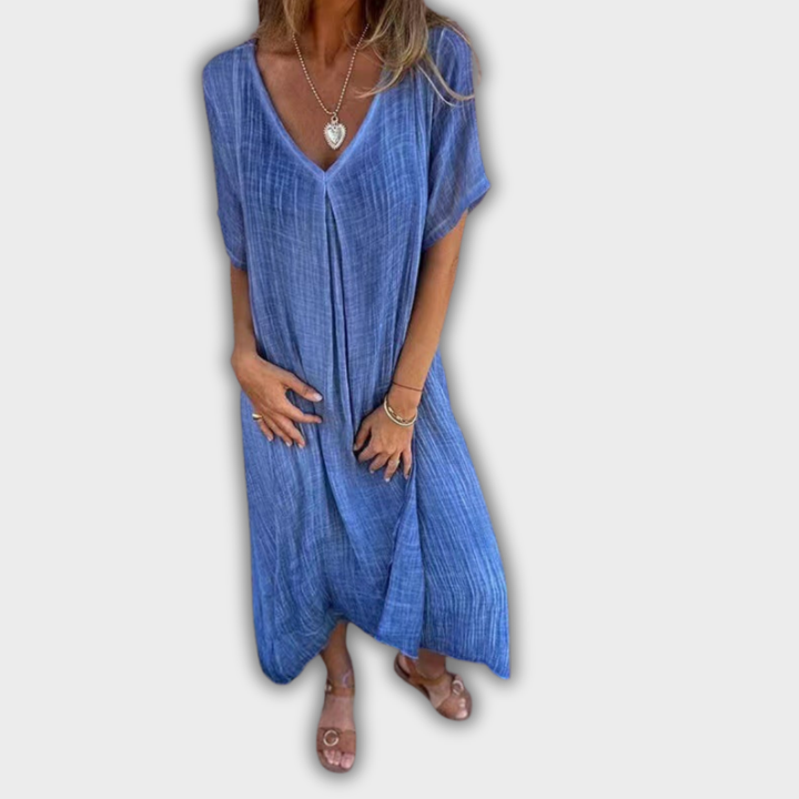 Naia | V-kaula-aukko Mekko