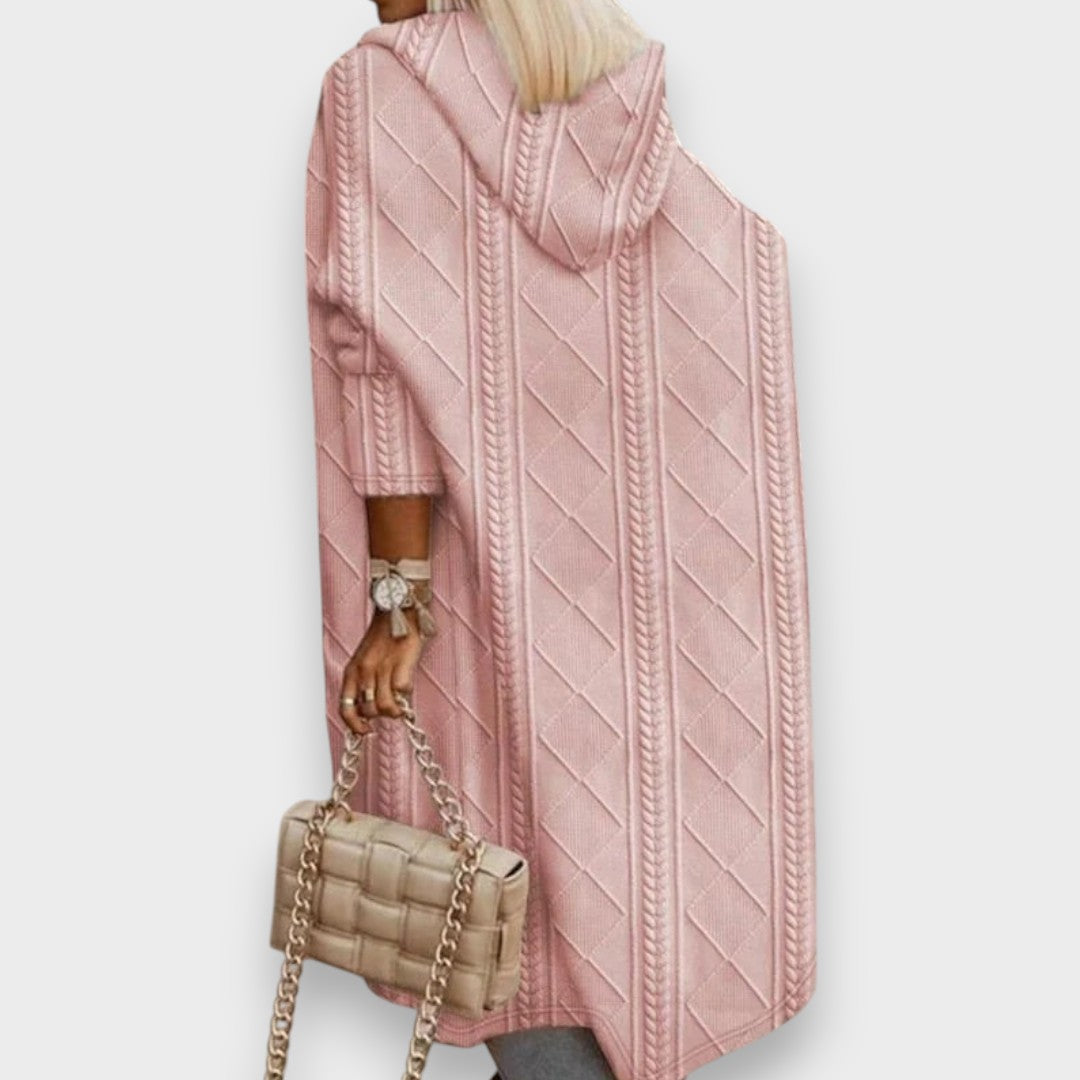 Johani | Pitkä Cardigan Hupulla