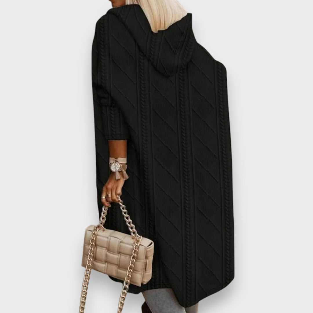 Johani | Pitkä Cardigan Hupulla