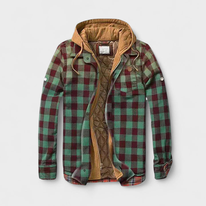 Holger™ | Vaatetettu Patchwork Takki