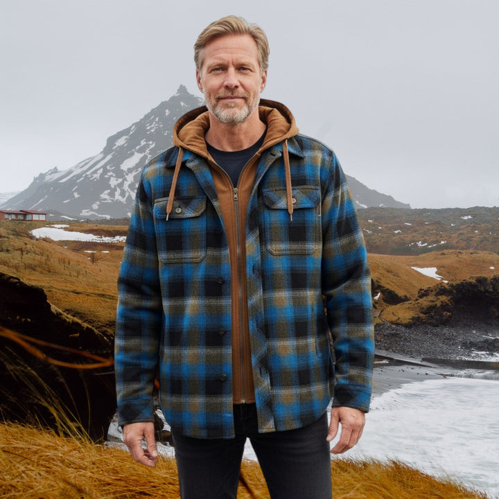 Holger™ | Vaatetettu Patchwork Takki