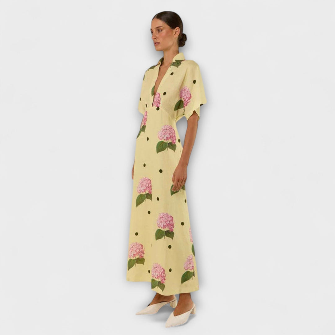 Kayla - Pitkä, Virkattu Mekko