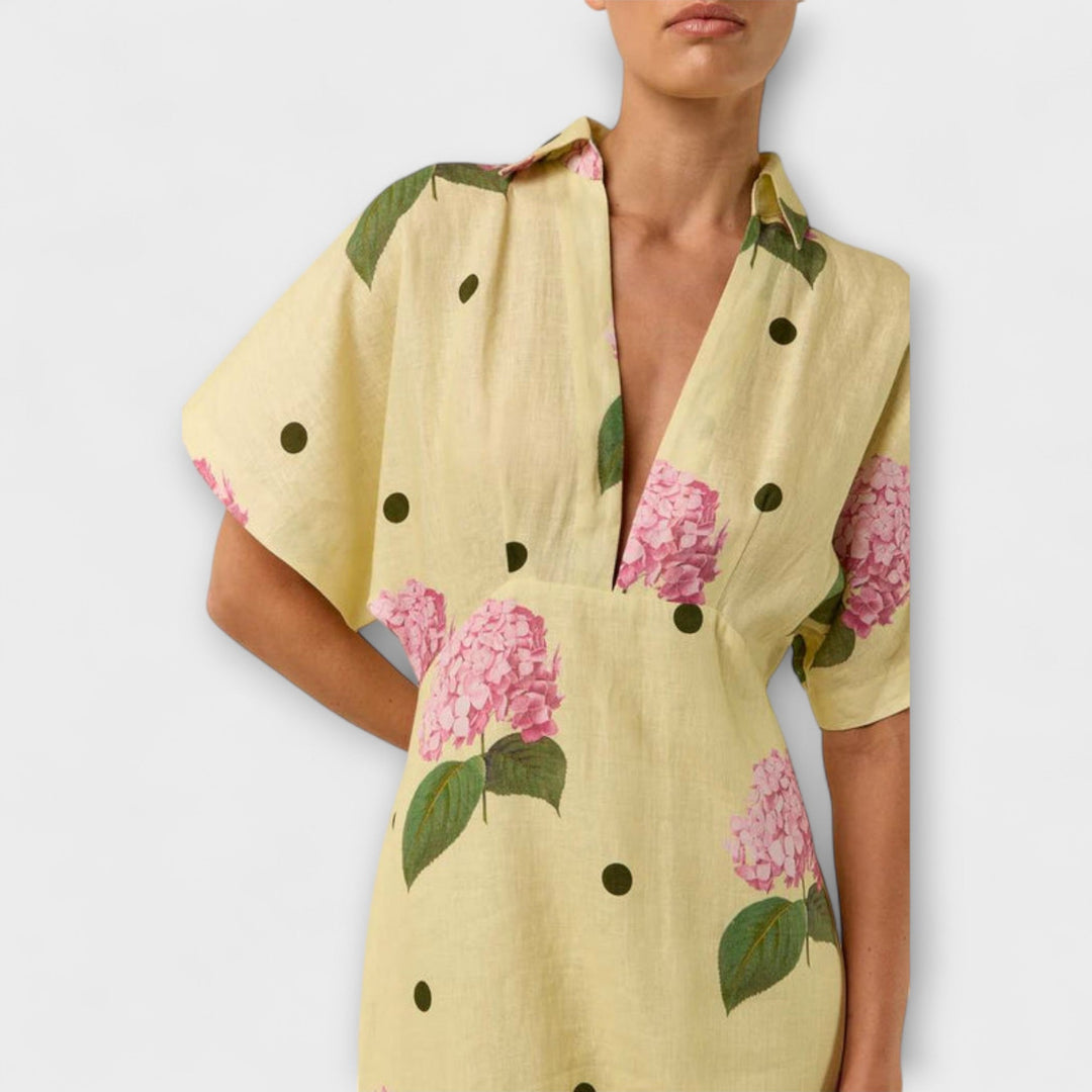 Kayla - Pitkä, Virkattu Mekko