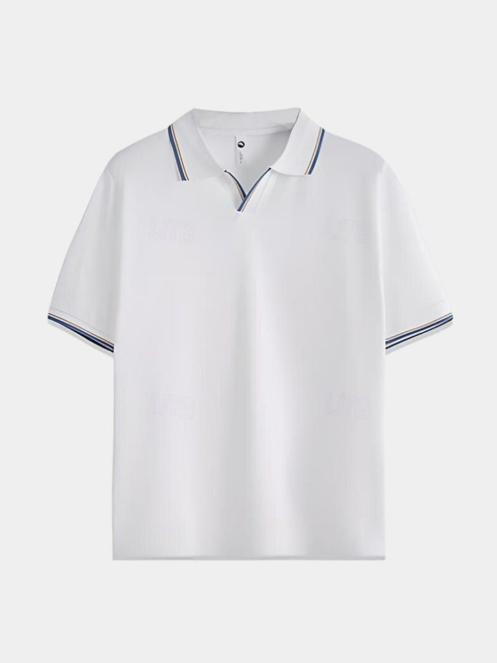 Jesper™ | Noir V-kaula Polo