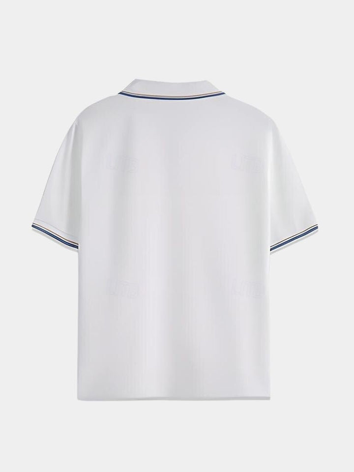 Jesper™ | Noir V-kaula Polo