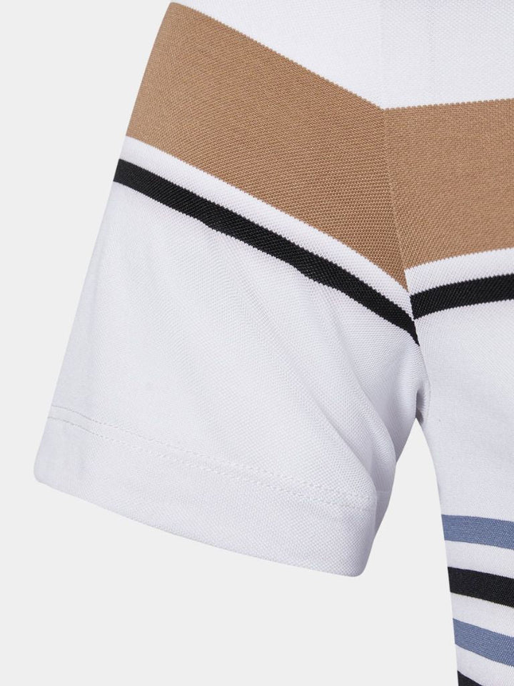 Kasper™ | Auringonlasku Raidallinen Polo