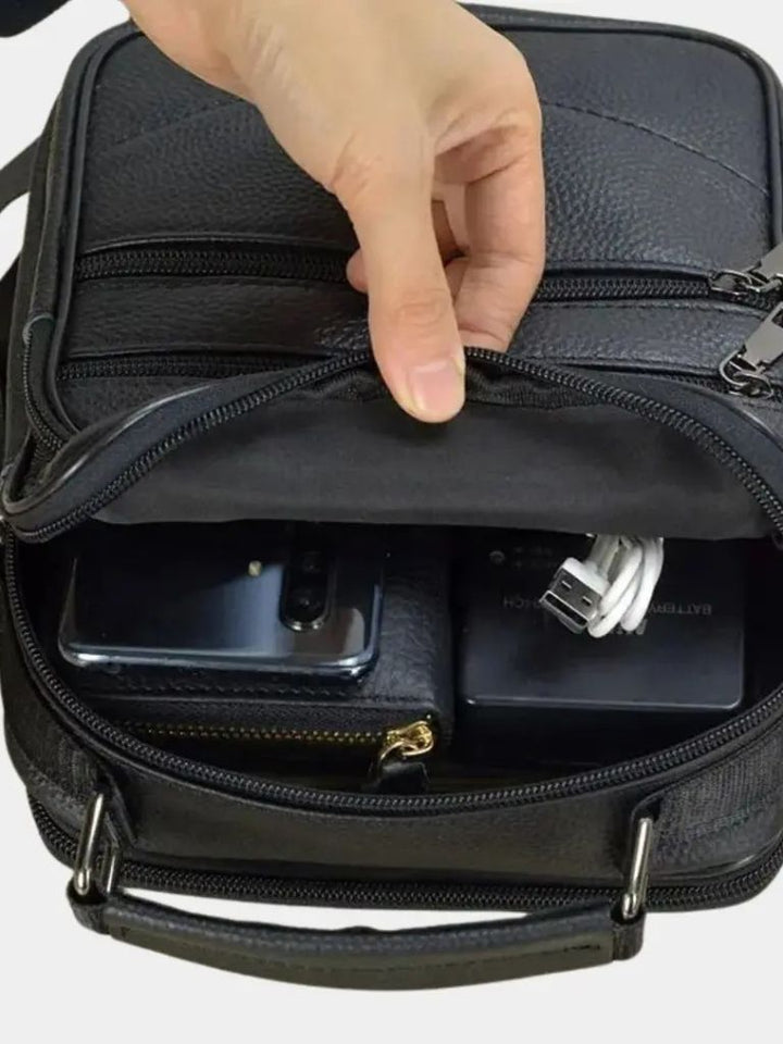 Laurits™ | Klassinen Nahkalaukku