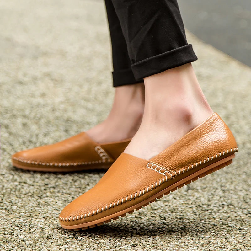 Keveät Nahka Loafers