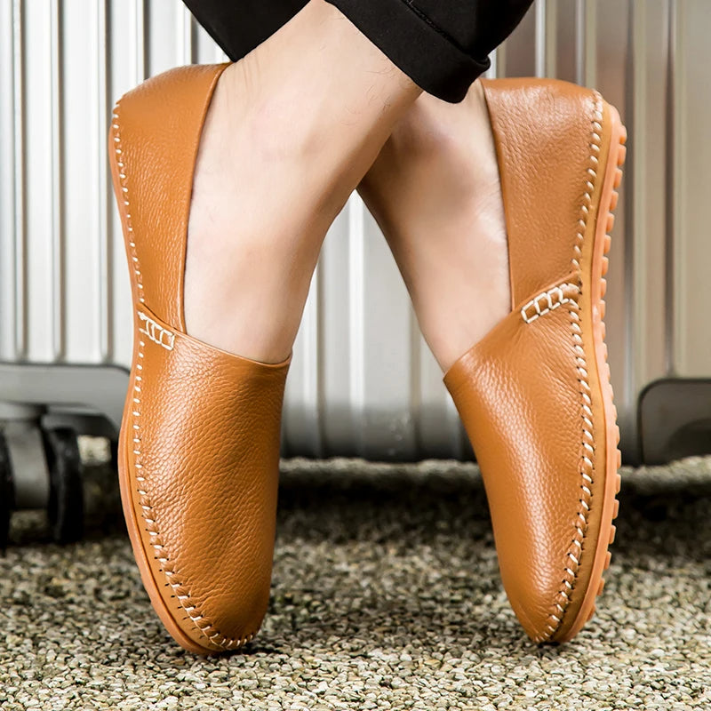 Keveät Nahka Loafers