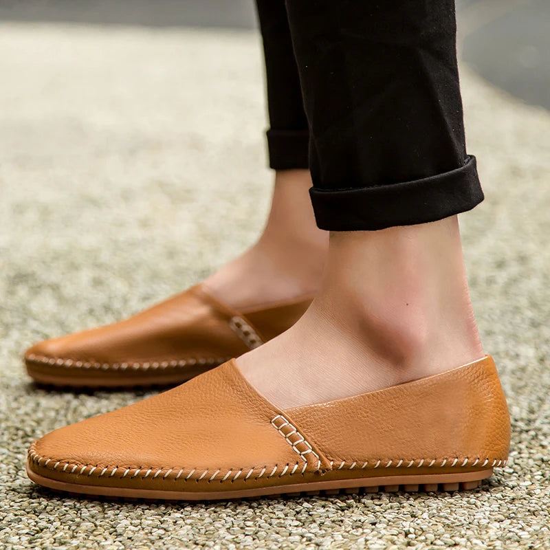 Keveät Nahka Loafers
