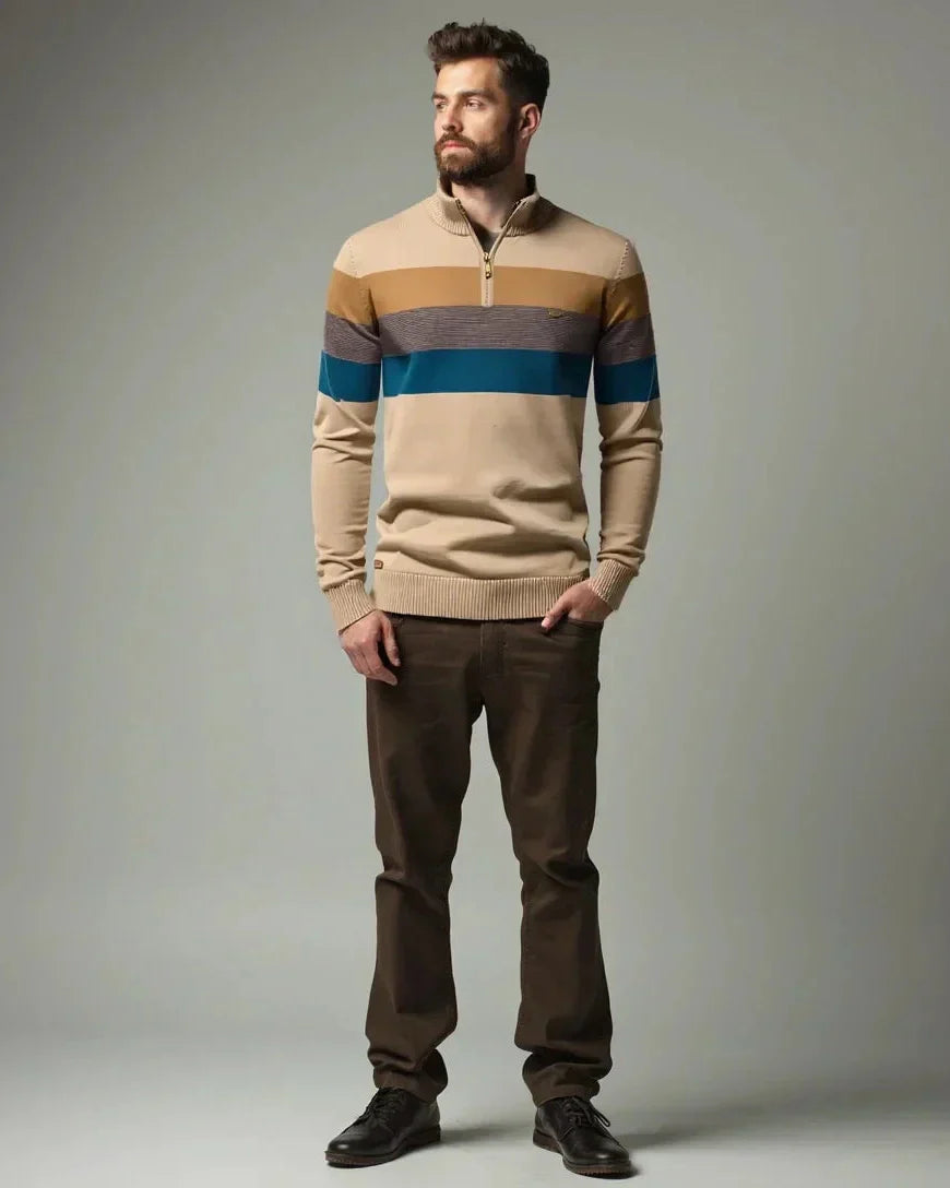 Oliver™ | Pipo Korkealla Kauluksella