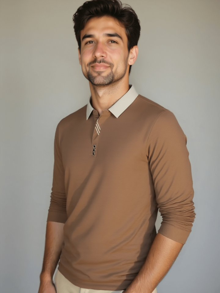 René™ | Elegantti Pitkähiha Polo