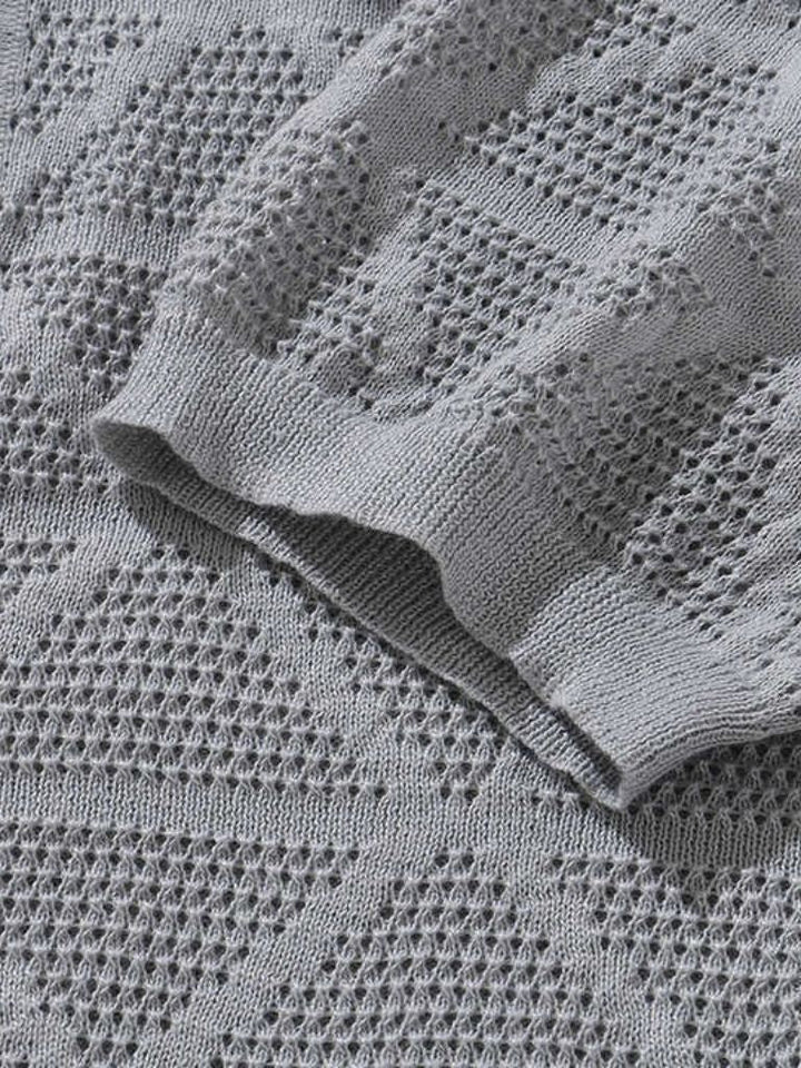 Roald™ | Kudottu Nahka Polo