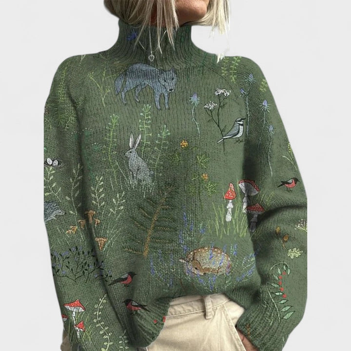 Pamela | Lämmin ja tyylikkäämpi korkea kaulajumper