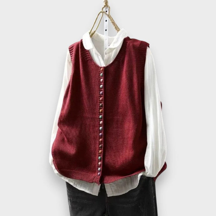 Camilla | Arki Tyylikäs Neuletakki