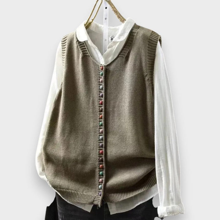 Camilla | Arki Tyylikäs Neuletakki