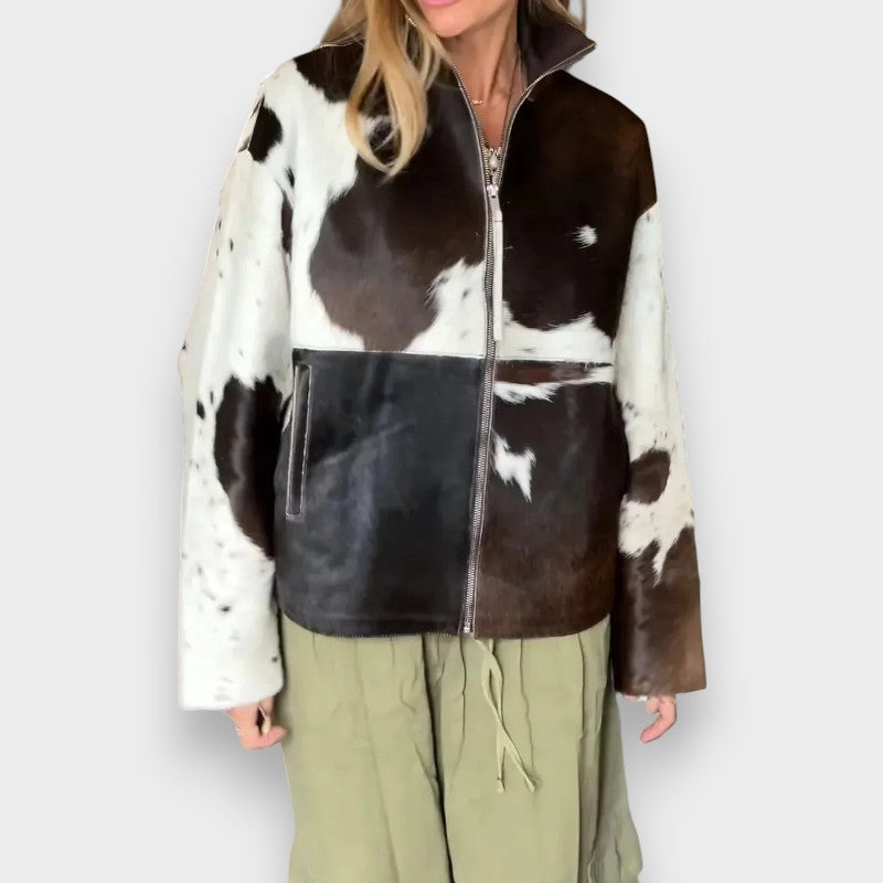 Evelina | Leopardikuosis takki