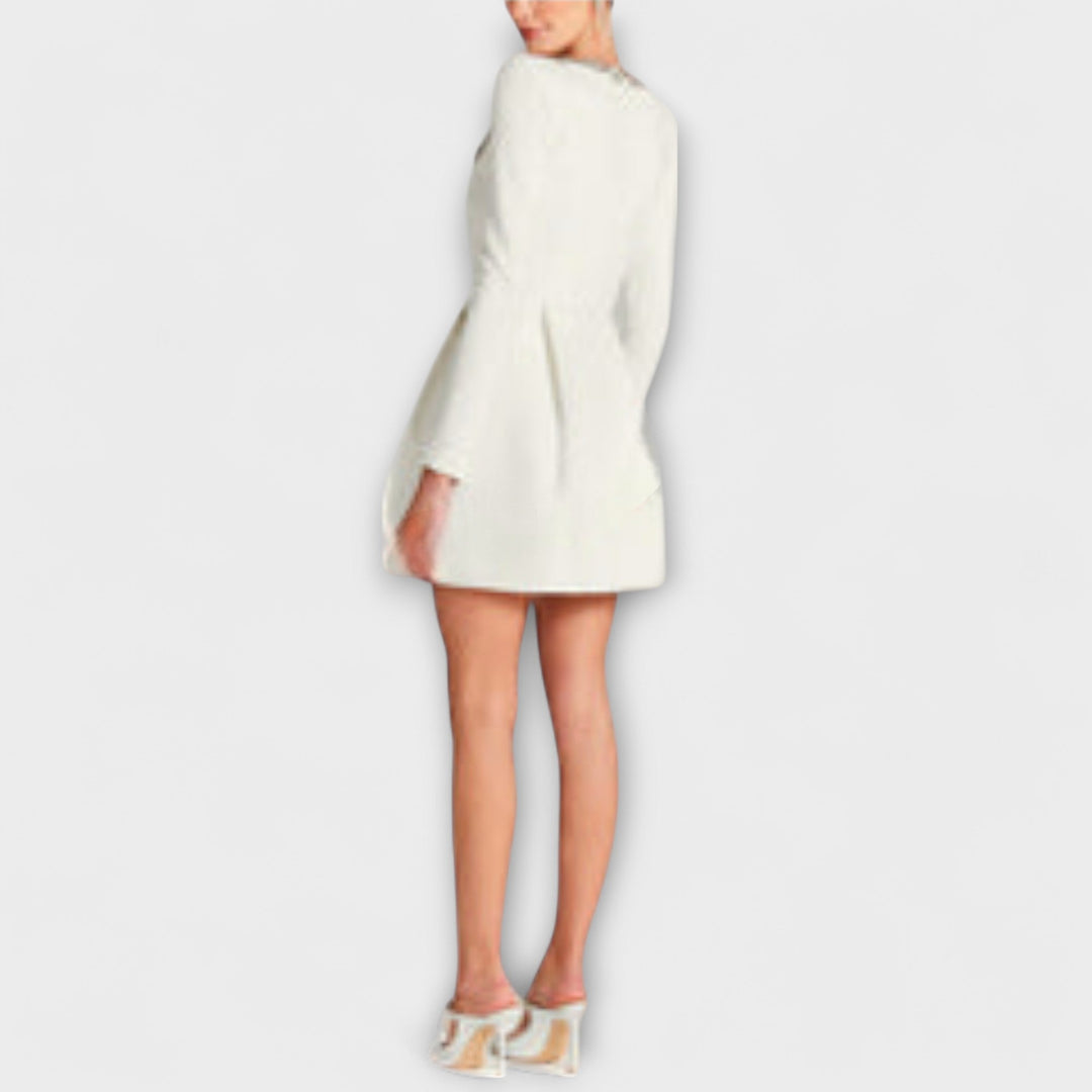 Wren - Velour Mini Mekko Jalokivikoristeilla