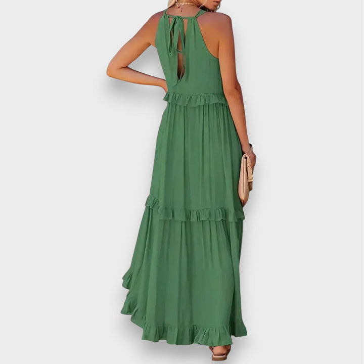 Alina | Olkaimeton Mekko Volangiyksityiskohdilla