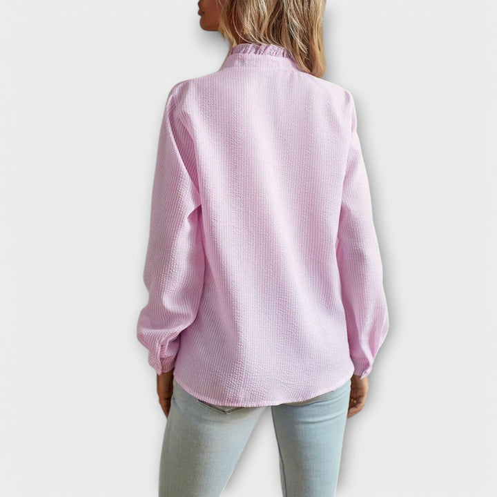 Lily - Elegantti Pitkähiha Blus