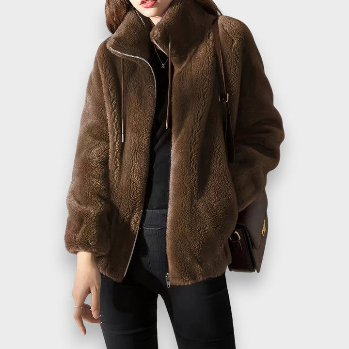 Delphine | Hyggelig Vetoketjullinen Takki