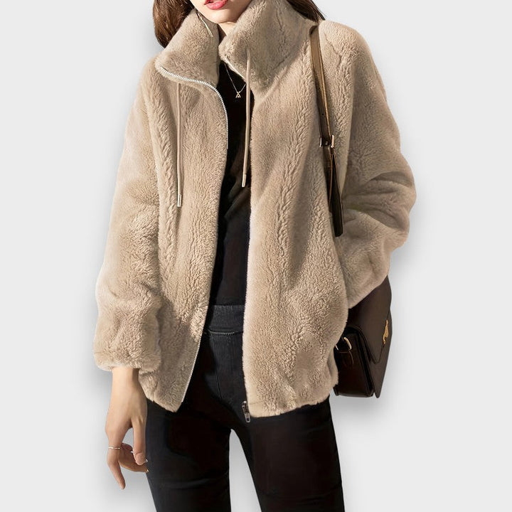 Delphine | Hyggelig Vetoketjullinen Takki