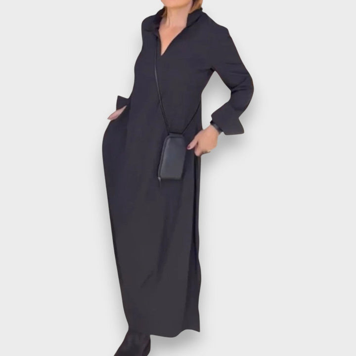 Cécile | Pitkä Mekko Sivuhalkiolla