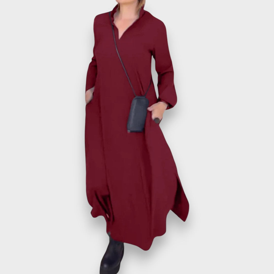 Cécile | Pitkä Mekko Sivuhalkiolla