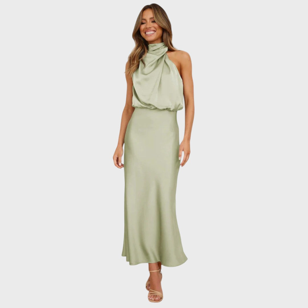 Benthe | Midi Mekko Off-the-Shoulder -designilla